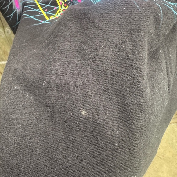 Marvel Black Graphic Here To Party Deadpool Short Sleeve Tee - Picture 4 of 6